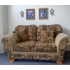 Image 1 : STAINSAFE Oversized Printed Loveseat & Wall Decor 70x37x51