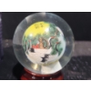 Image 3 : Wang Xisan Ji School Reverse Painting of Storks Crystal Globe
