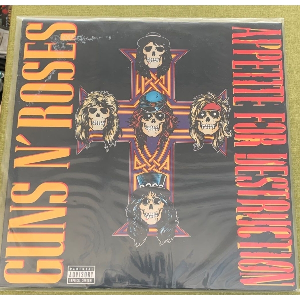 Guns N Roses 'Appetite For Destruction' Vinyl Soundtrack  