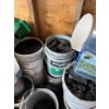 Image 8 : contents of shed several tarps, several buckets of coal pumps, dollies, Jerry cans, no delivery Brin