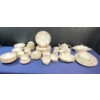 Image 1 : Minton "Ancestral Wreath" China Set 12 Place Settings plus Serving Pieces and extras