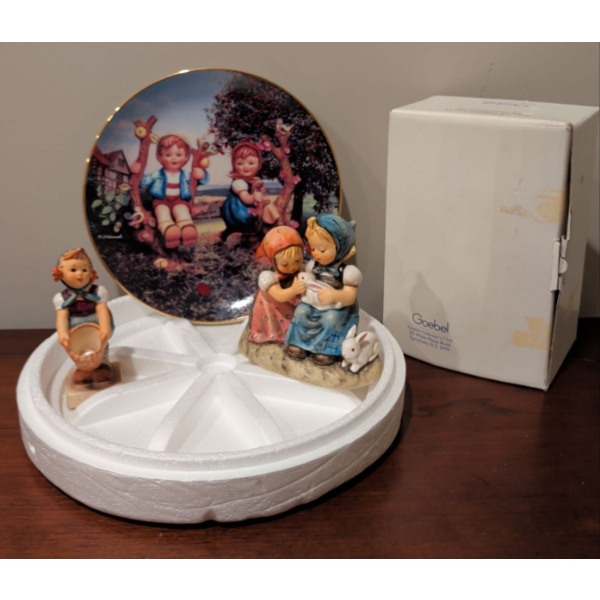 Collectible Goebel Decorative Plate & Figurines #2