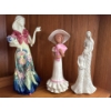 Image 2 : Various Figurine Collection Incl. Lovely Red Intricate Wine  Class 