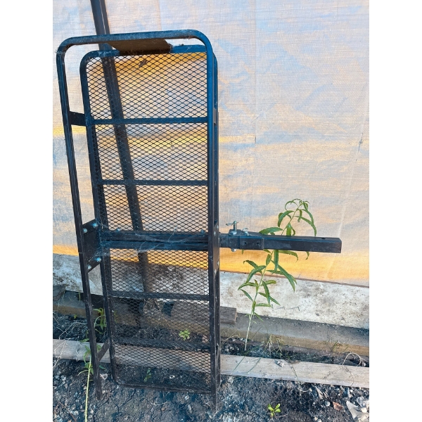 Metal Trailer Attachment, As Pictured, No Wheels 