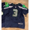 Image 2 : Seahawks Wilson #3 Autographed Jersey Size 40 and Tee Size 40
