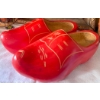 Image 3 : Boss Head Wall Art Holland Dutch Red Wooden Slippers, Doilys & Framed Portrait of a Man