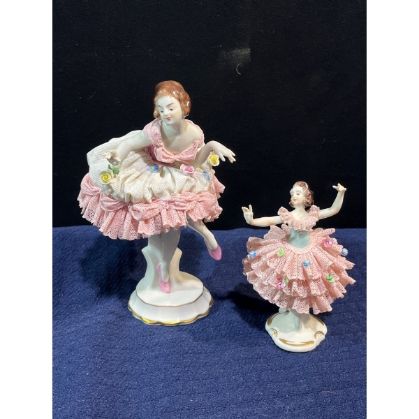 Meissen Dresden Dancing China Figurines (CANNOT SHIP)