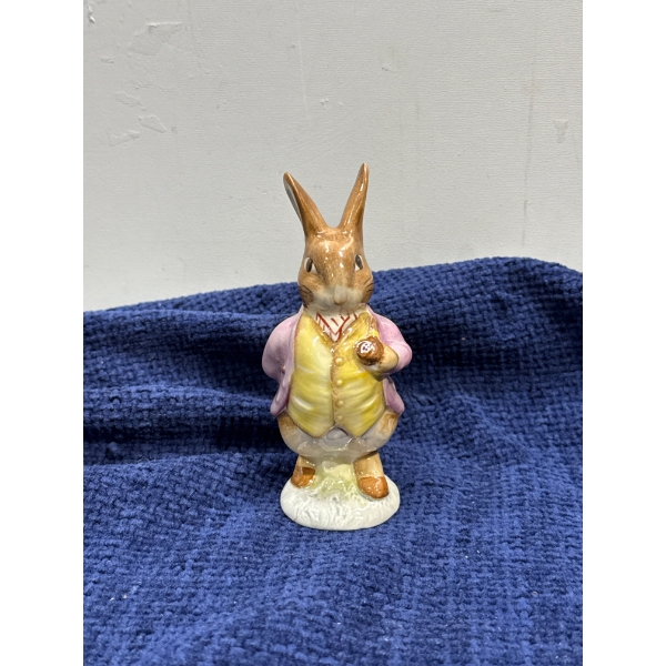 Beatrix Potter Figurines - Mr. Benjamin Bunny