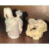 Image 2 : Hand Carved Ivory Japanese Netsuke Figurines 3T (2)
