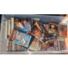 Image 1 : Large Bin of Blockbuster DVD's, Some VHS Tapes, Variety of Genres