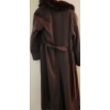 Image 3 : Lady Western Full Length Trench Coat w/ Removable Fur Collar/ Lining (No Size, Fits M/L)