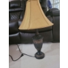 Image 5 : Oddly Shaped Table w/ Fancy Lamp & Shade ++Cuisine Sign  9"x14"x21"tall