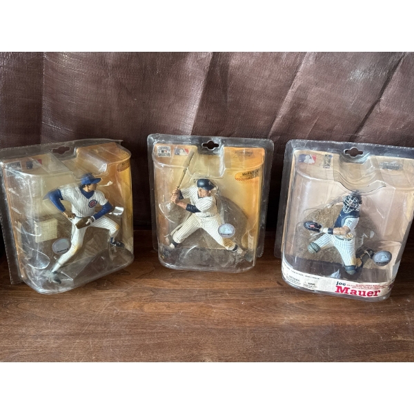 Baseball Greats - Mauer Sandberg & Mantle 6T