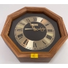 Image 2 : Octagonal Ronsie Wall Clock 9T w/ Decorative Palm Tree Pottery Bowl