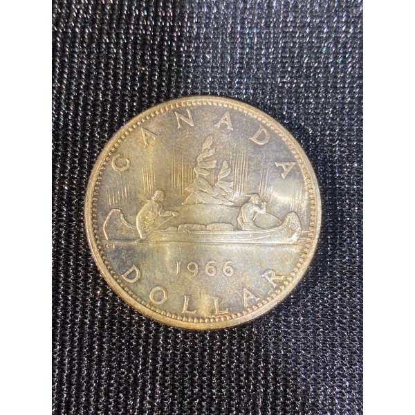 1966 Silver Canadian Dollar