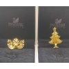Image 2 : 2 Swarovski Crystal Christmas Broche's 