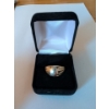 Image 1 : Stamped 10K Men's Tri- Gold Signet Ring 5.6g
