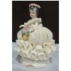 Image 2 : MZ Dresden Porcelain 'Dorothea' Figurine , White Dream Collection 