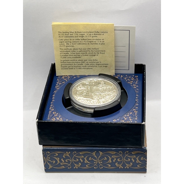Sterling silver Canadian Uncirclated Coin 25.175g