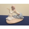 Image 4 : LLADRO 1984 Dolores Dahlia Maiden Porcelain Figure - 11W, 5D, 6T 