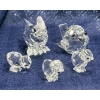 Image 2 : Swarovski Crystal Rooster, Mama Hen and their Chicks 2H