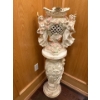 Image 1 : Roman Style Column Pedestal with Angel Figurine 48" Tall