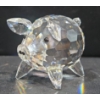 Image 1 : Swarovski Crystal Pig (2"T & 3"L)