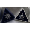 Swarovski Crystal Snowflake Ornament and Star Ornament 