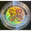 Image 2 : 2014 $10 First Nations Art: Salmon Fine Silver Coin 15.87 Grams