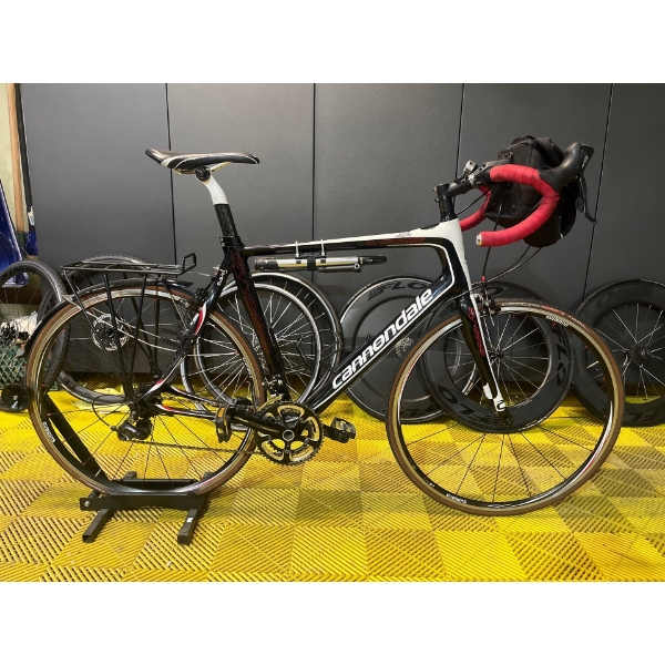 Cannondale Synapse Save Carbon Fiber Road/Touring Bike Amazing Condition 