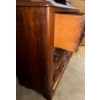 Image 3 : Victorian Walnut Vanity Dresser Cabinet Antique W/Mirror  42x20x66"tall