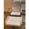 Image 1 : IKEA Chair With Foot Stool