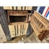 Image 9 : Antique Wood and Coal Burning Stove. Great To Heat the Cabin! 40"H x 22.5"W x 16"D