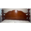 Image 3 : Solid Wooden Double Bed Frame w/Mattress & Boxspring
