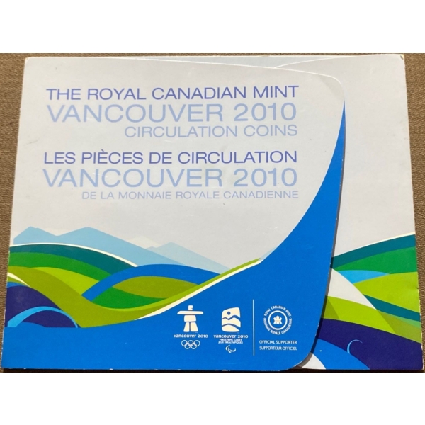 2010 Vancouver Olympics Coin Set