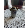 Image 1 : Antique Japanese Nippon Vase with Floral Design Gilt Handles 4.75 in high