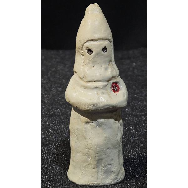 Vintage Klu Klux Klan Chalkware Figurine (5") #2