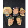 Image 1 : Bossons Chalk Ware Including: Old Timer w/ Hat and Pipe