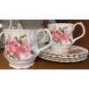 Image 4 : Royal Albert Bone China England "Prarie Rose" Variety of Pieces Cups, Saucers,  Serving Plates, Crea