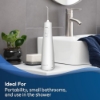 Image 4 : Two Waterpik Cordless Pulse Rechargeable MMF7 Water Flosser White, 2 Tips