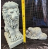 Image 10 : Wolf Original Beaver Sculpture and Concrete Garden Lion Statue