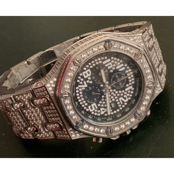 Iced Out RC & CO Time Piece Men's