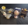 Image 1 : Assorted Decor Including: Faberge Style Egg Box 2.5" Diameter Bottom, 5.5 T, Music Boxes and More!