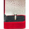 Image 4 : 2ct Round Moissanite with 26 Round Cubic Zirconia Set in 925 Silver Ring - Size 6.5