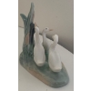 Image 3 : NAO By LLADRO Swan Gathering Porcelain Figure - 5L 