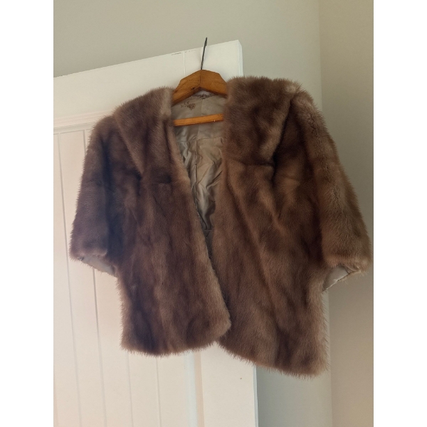 Lovely Fur Shawl 