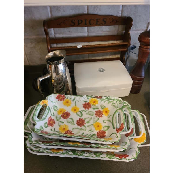 Content of Cupboards and Drawers: Hand Mixer, Food Chopper, Drinkware, Kitchen Tools and More!