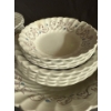 Image 4 : Encore By Johnson Bros. Ironstone Dish Set  (some Chipping/Damage) w/ Decortaive Plates By Wedgewood
