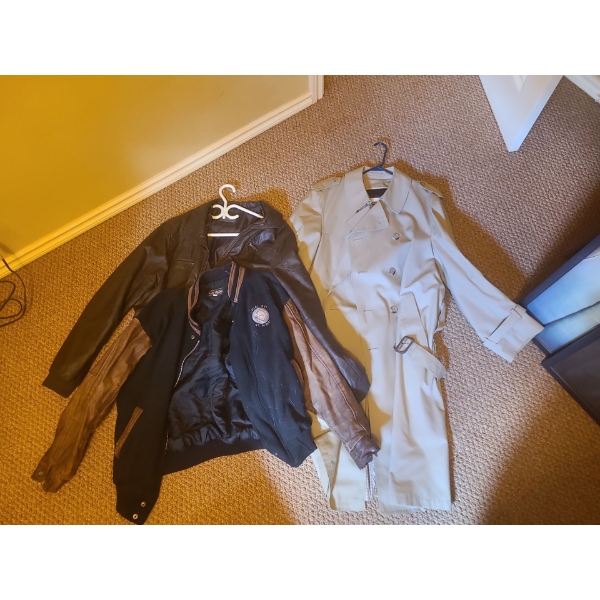 Group of 3 Men's Coats (Size Large)