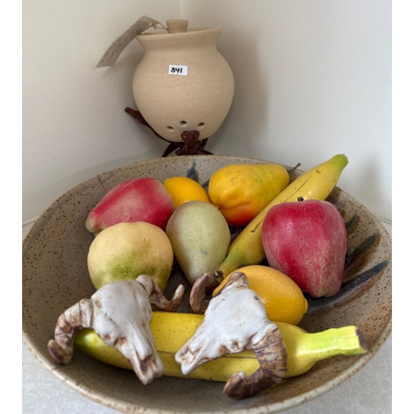 Art Pottery - Mushroom Keeper